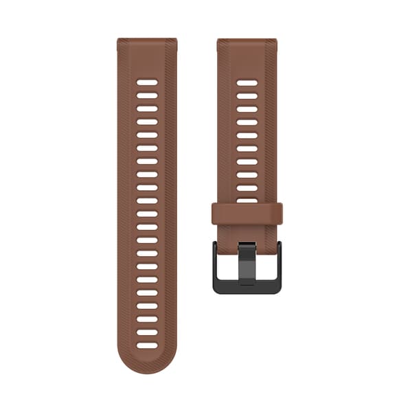 Urrem Silikone Garmin Forerunner 265 / 965 Brown Garmin Forerunner 265 / 965