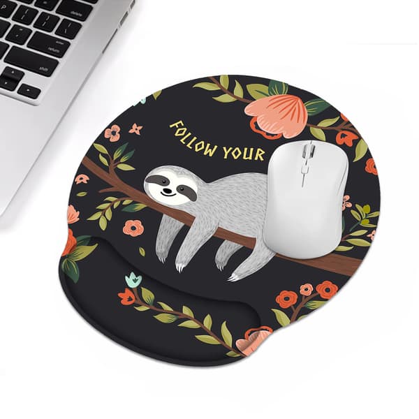 Musematte med ergonomisk håndleddsstøtte MultiColor
