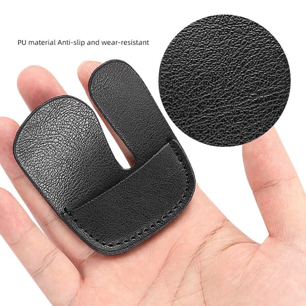 PU Bågskytte Finger Tab Double Layer