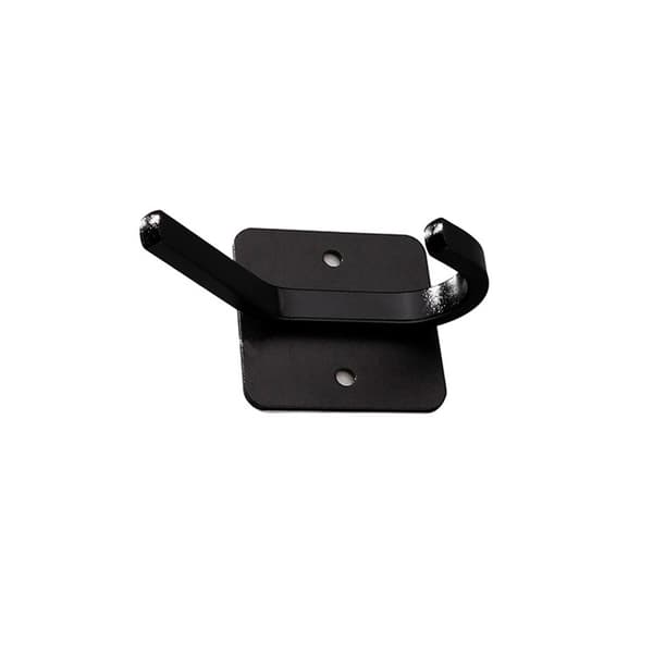 Kestävät liimakoukut Black