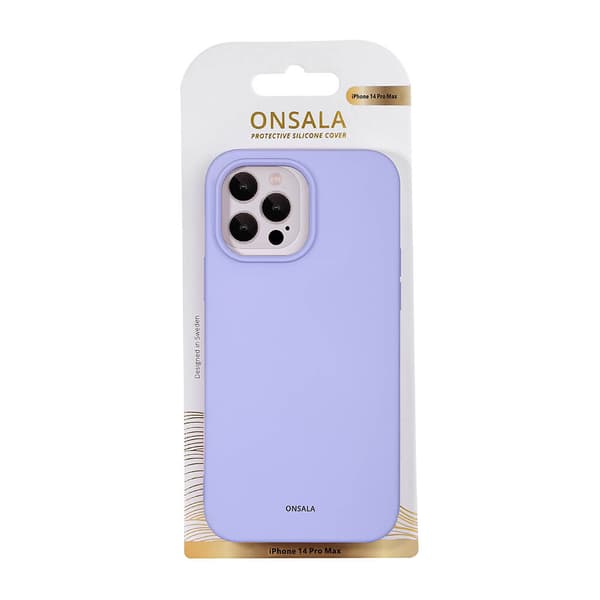 Backcover Silicone iPhone 14 Pro Max 6,7" Purple