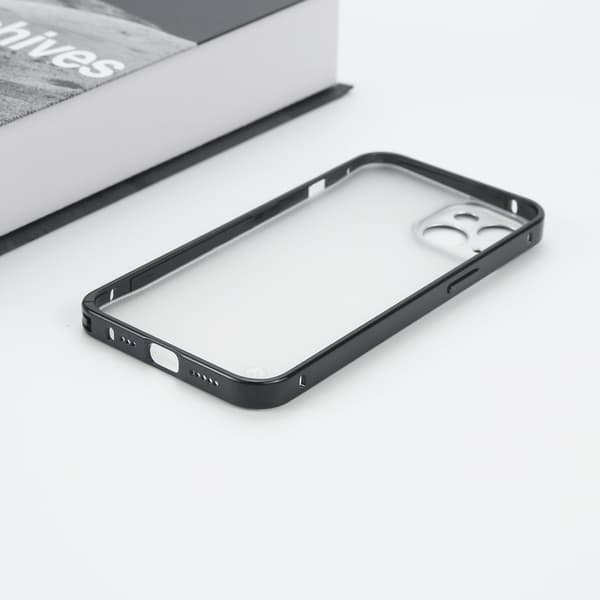 Aluminiumslegeringsramme for iPhone 14 Black