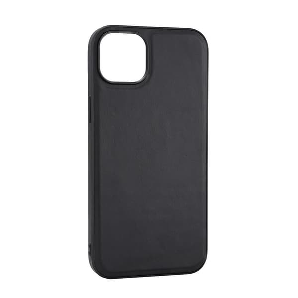 Cover Læder Sort - iPhone 15 Plus