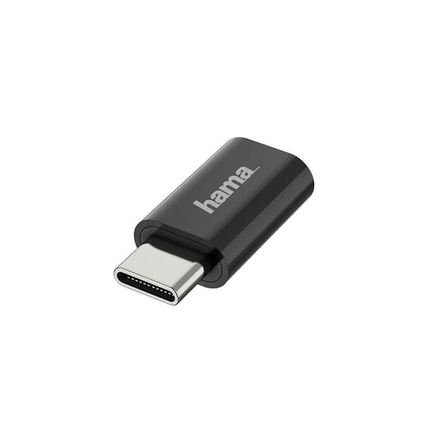HAMA USB-C Adapter till Micro-USB USB 2.0, 480 Mbps