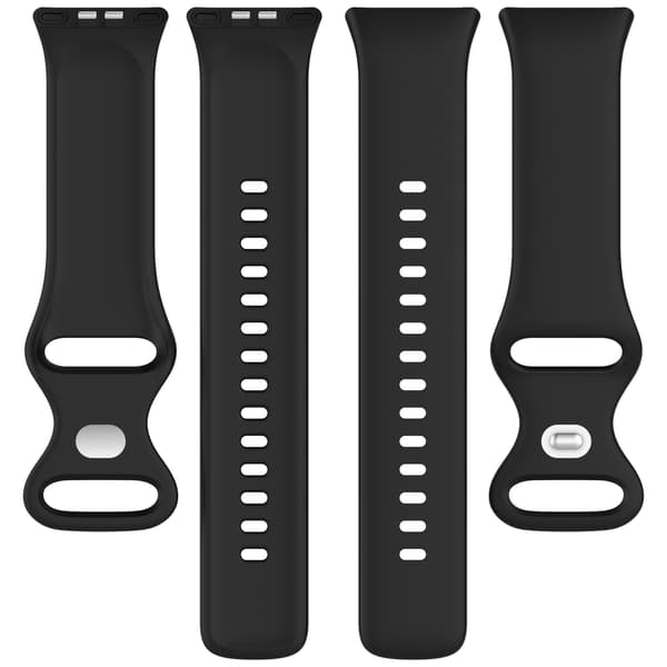 Silikoniranneke Honor Choice ROSSINI 2i -kelloon Black