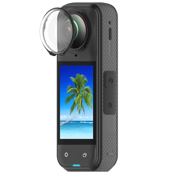 Insta360 X5 Suojalinssi - Optinen Lasisuoja Black
