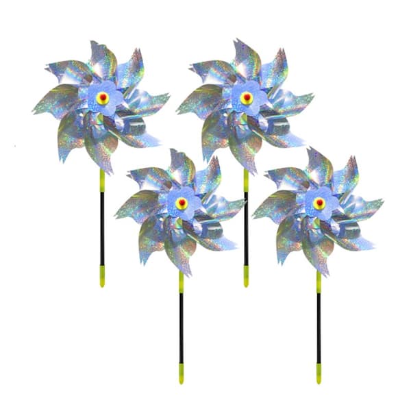 Reflekterende fugleskræmsel vindspindere 4-Pack