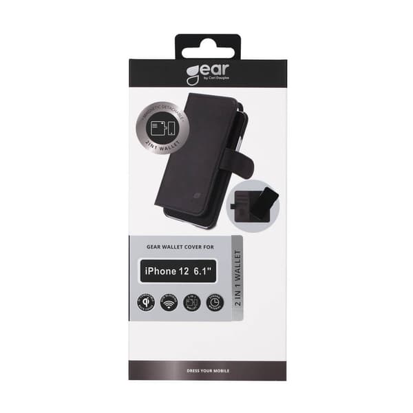 Wallet 2-i-1 Sort - iPhone 12/12 Pro