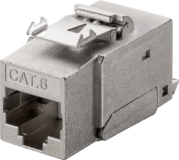 Keystone RJ45 -moduuli CAT 6, STP, 250 MHz