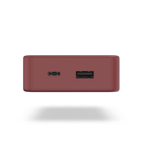 Powerbank Colour 20 20000mAh USB-C+USB-A Red