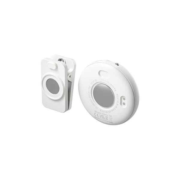 Trådlös 2,4 GHz Mikrofon x2 Omic-D Lightning Vit