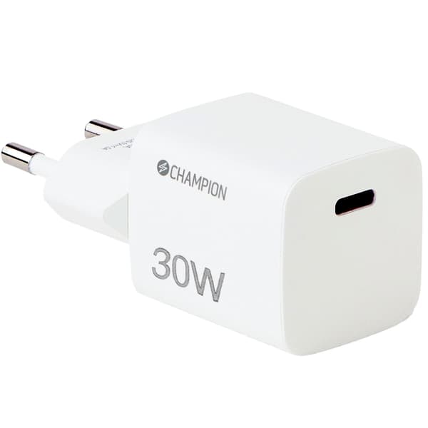 Oplader 30W PD Hvid