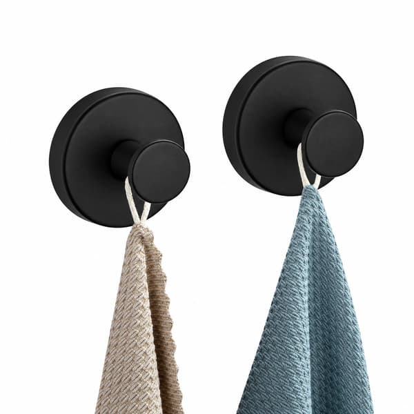 Koukut imukupilla, 2 kpl Black