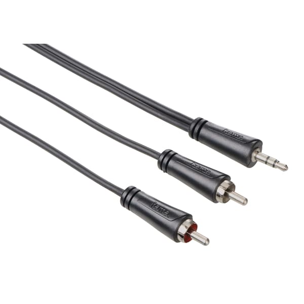 audiokabel 3,5mm-2xRCA 0,75 ST