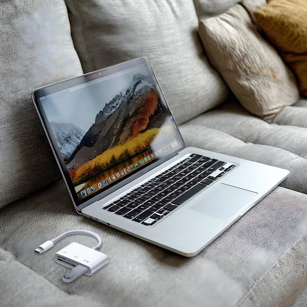 3-i-1 kortlæser, USB-C til SD/TF/USB