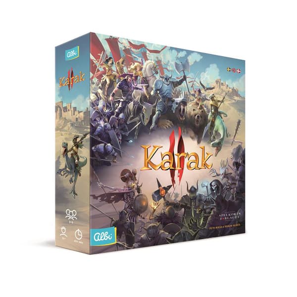 Brettspill Karak II (SE/DK/NO)