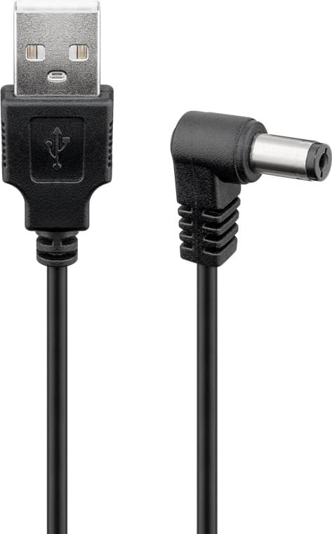 USB till DC-kabel 5 V/1 A, 1,5 m