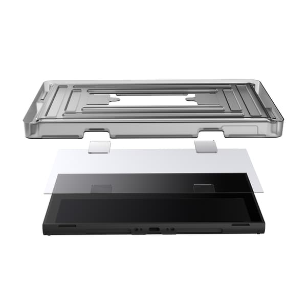 Blått ljus härdat glas skärmskydd för Switch 2