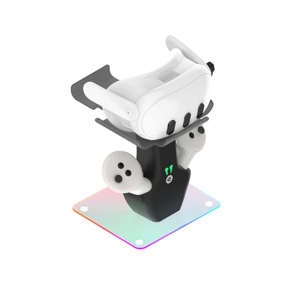 Ladedokk og kontrollerstativ for Oculus Quest 3/4s
