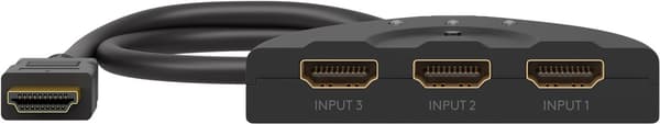 Manuell HDMI™-omkopplare 3 till 1