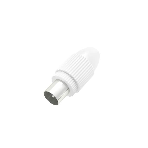 Antenniliitin Coax White