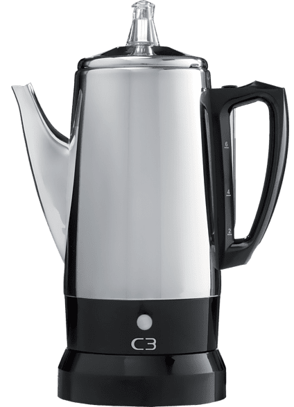 Percolator Rustfrit stål 6kp