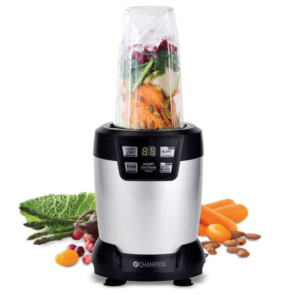 Nutrition Blender Pro Digital 1200W NB500 Sort/Sølv