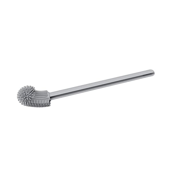 Kaareva silikoninen wc-harja Grey