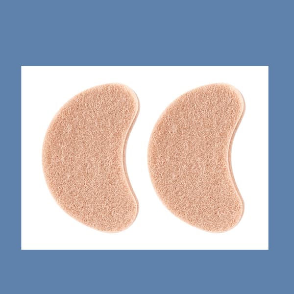 Dempende filtputer for forfoten Beige