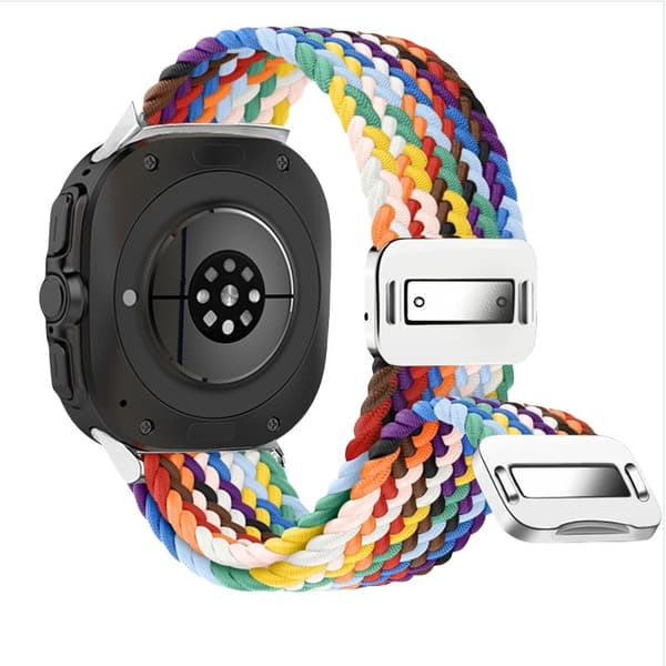 Samsung Watch 7 Ultra Elastisk vevd nylonrem Grey