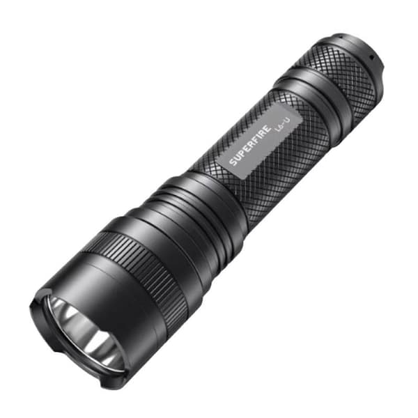 Lommelykt Superfire L6-U, 1480lm, USB-C