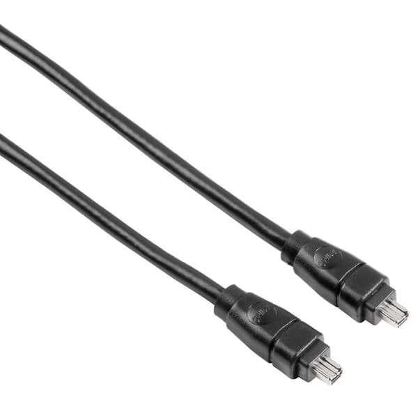 HAMA FireWire-kaapeli 4-4 musta 2m