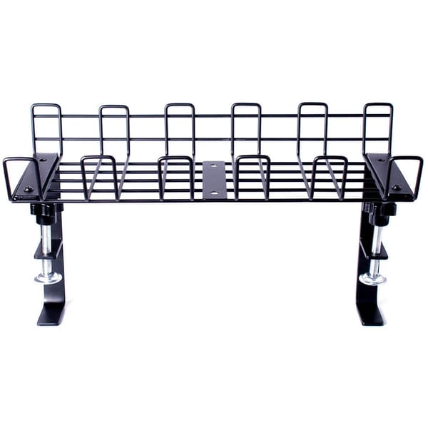 DESIRE2 Deskmate Cable Basket Clamp Mount Musta