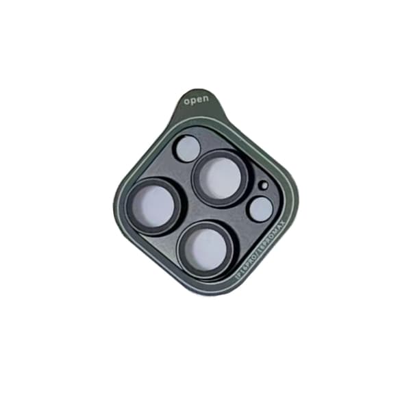 Matt kamerabeskyttelse for iPhone Black iPhone 16 Pro/16 ProMax