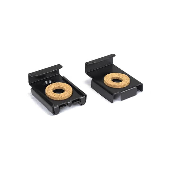 Jernklips til speil, 4-pakning Black