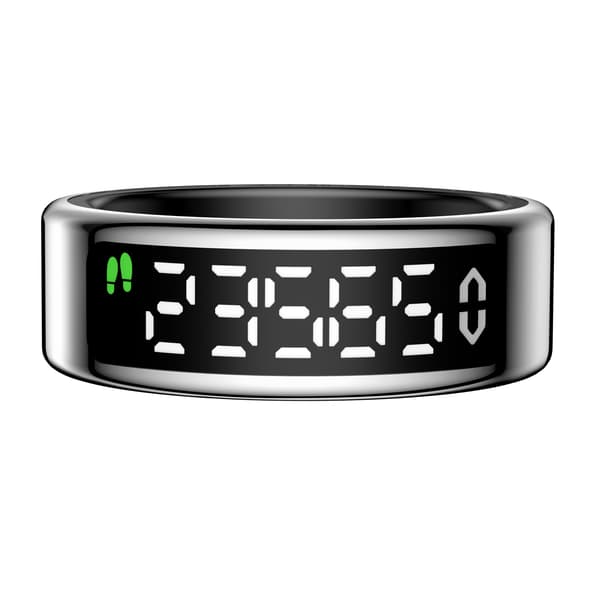 Älysormus terveyden seuranta -toiminnolla Silver 12