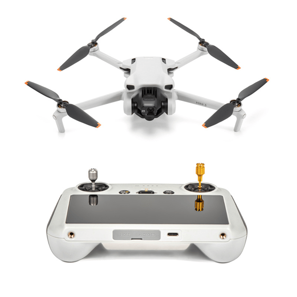 Styrespaker i aluminiumslegering for DJI Mini 3 Pro 1 par