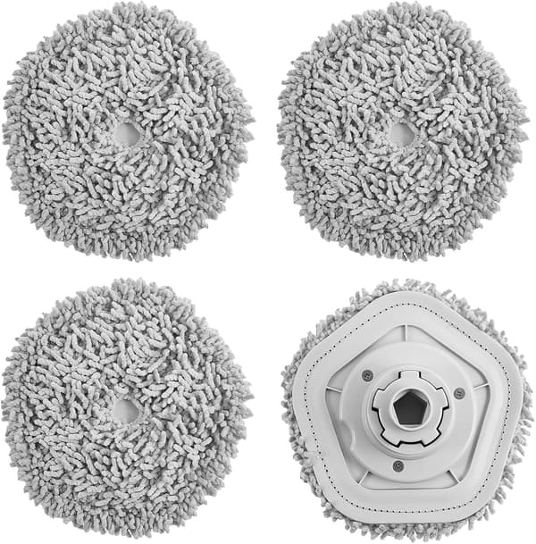Mopping Pads Replacement for Dreame W10/W10 Pro (4-Pack)