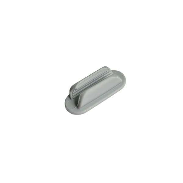 Silikonikynätelineklipsit - 2 kpl Grey