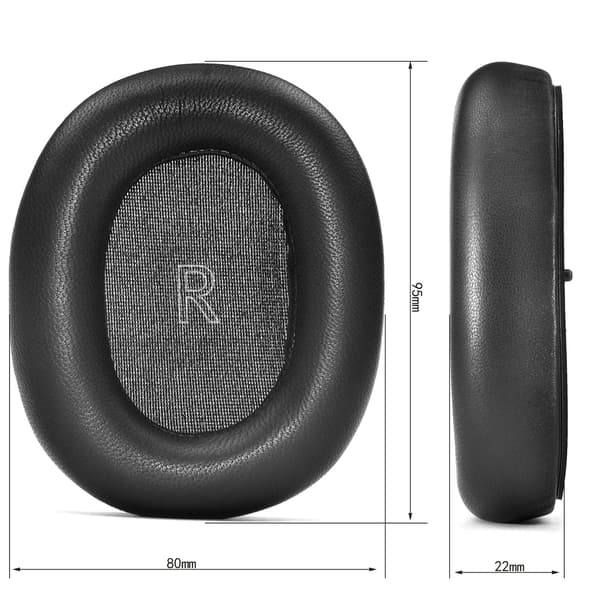 2-pakning utskiftbare øreputer for B&O Beoplay H95 ANC