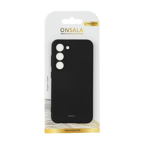Mobilskal Silikon Black - Samsung S23 5G