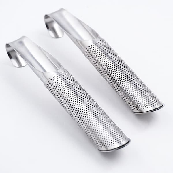 Tesil i Rostfritt Stål 2-Pack – Teinfuser för Löste och Örtte Silver