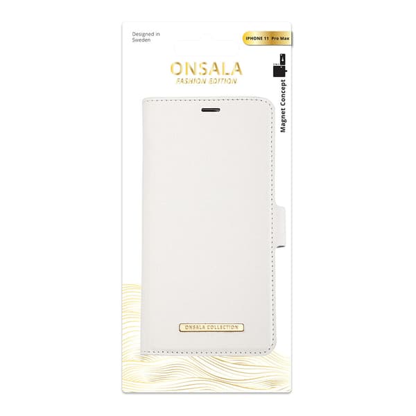 COLLECTION Lompakko Saffiano White iPhone 11 Pro Max