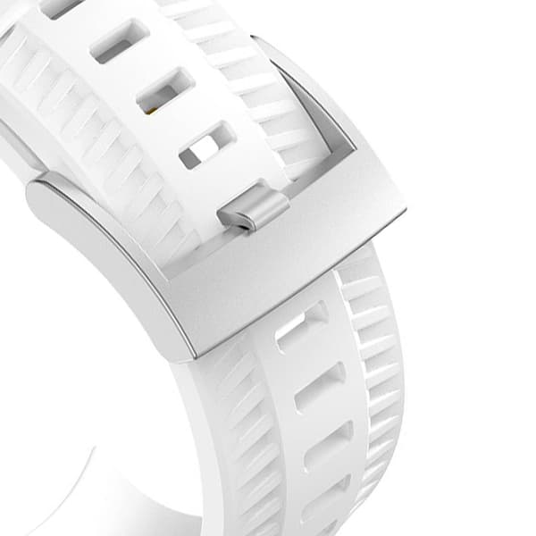 Silikone armbånd til Suunto 9 White