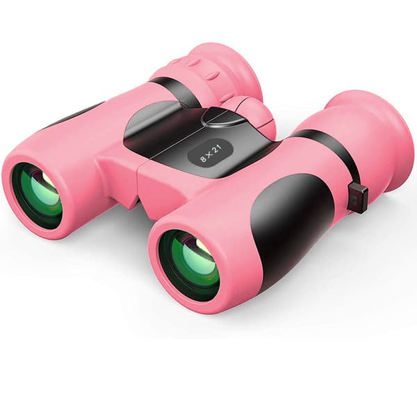 Kompakt 8x21 HD-kikkert Pink
