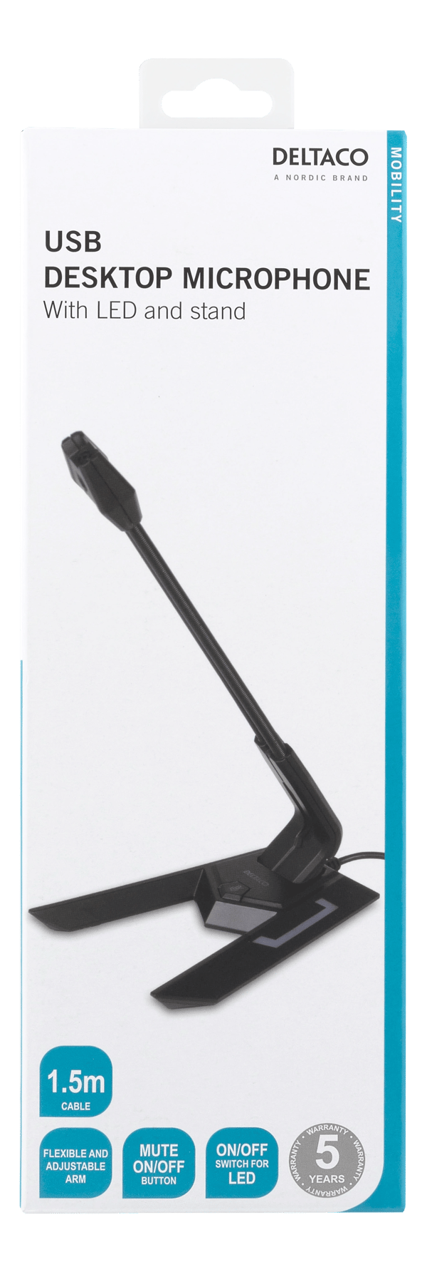 USB Desktop Mic frequency range 100Hz 1kHz sensitivity 21dB