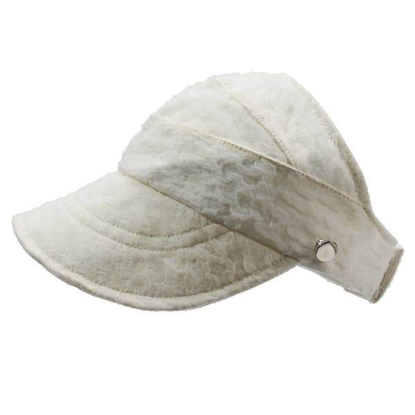 Tynd solhat / kasket til sommer White