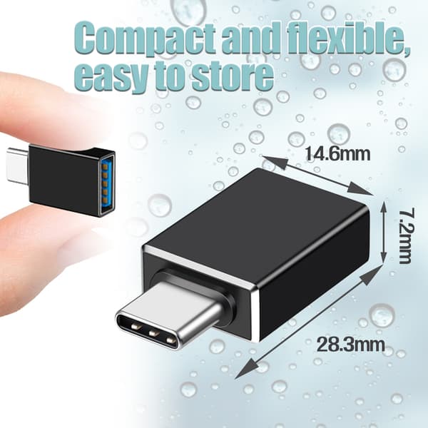 Omformer USB-C til USB 3.0, svært hurtig
