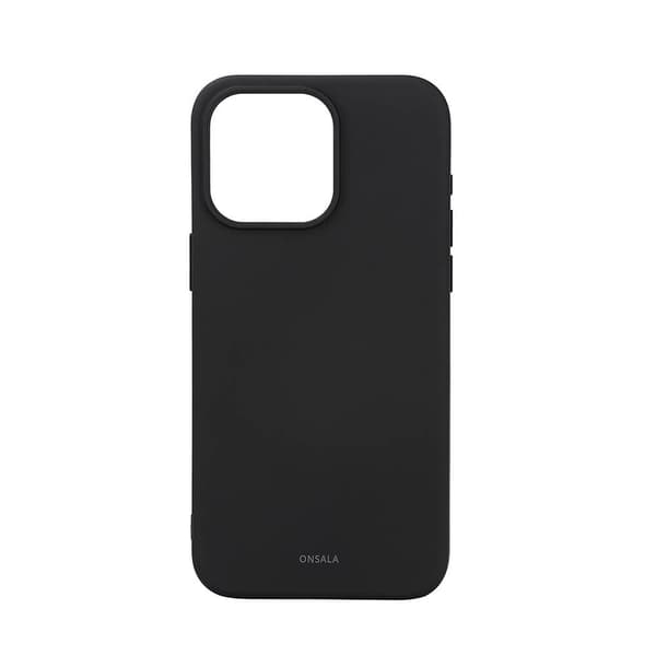 Mobilskal Silikon MagSeries Black - iPhone 15 Pro Max