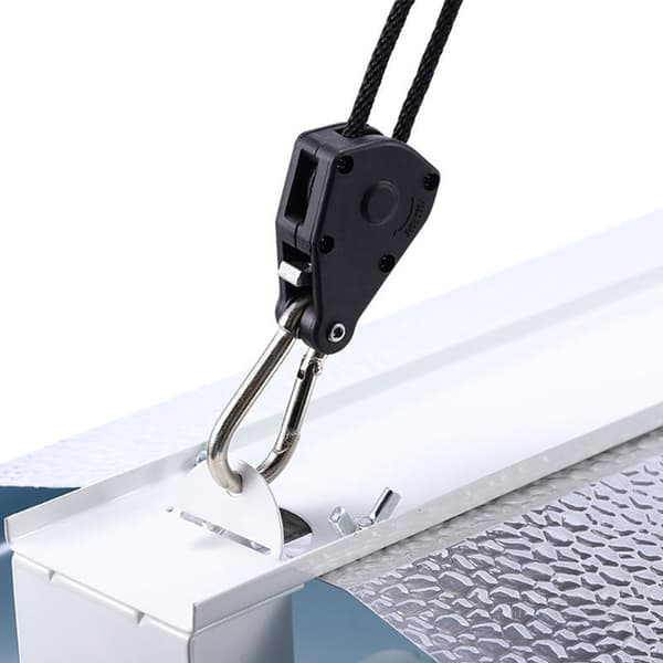 Elastisk teltreb, teltreb med metalskive